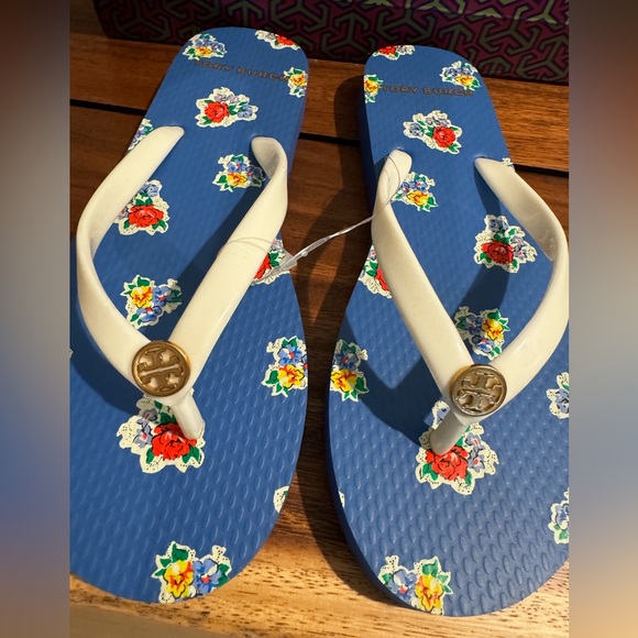 TORY BURCH THIN FLIP FLOP-PVC/EVA SIZE 5 - Picture 2 of 5